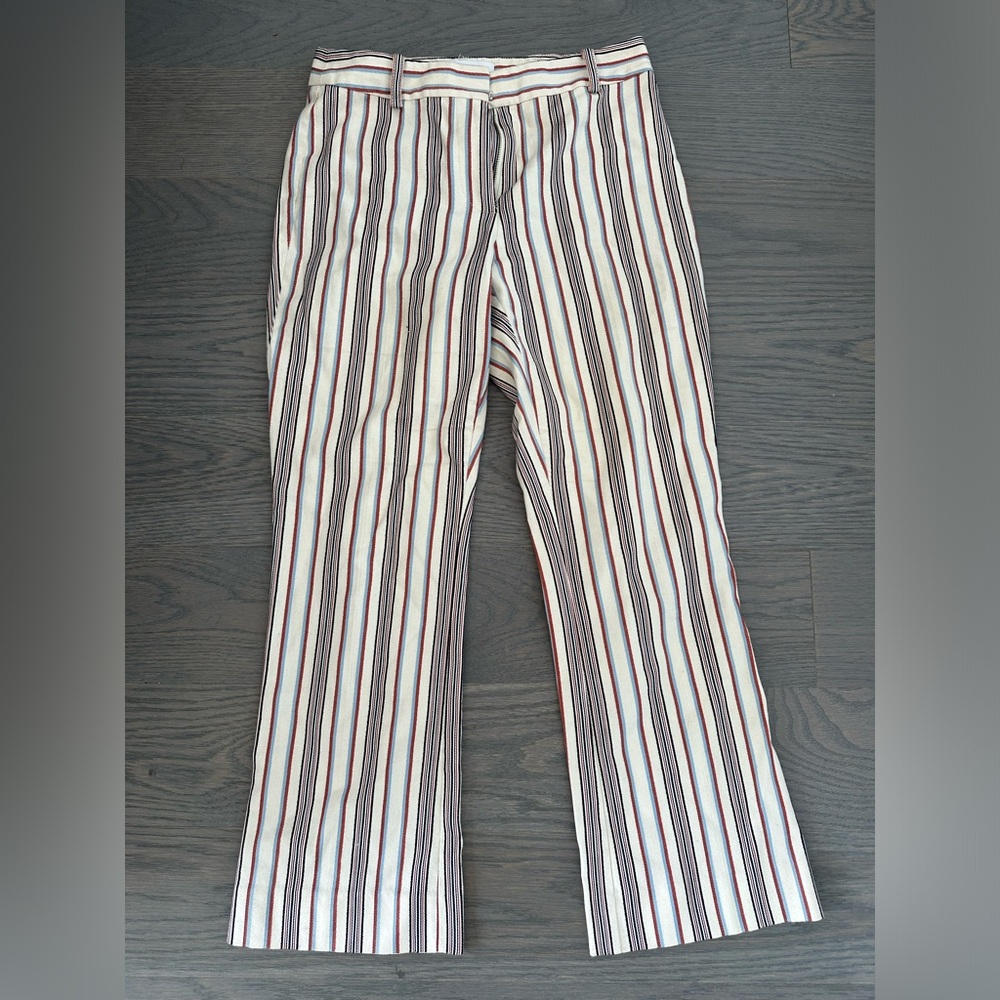 Derek Lam 10 Crosby - Striped Pant - size: 0